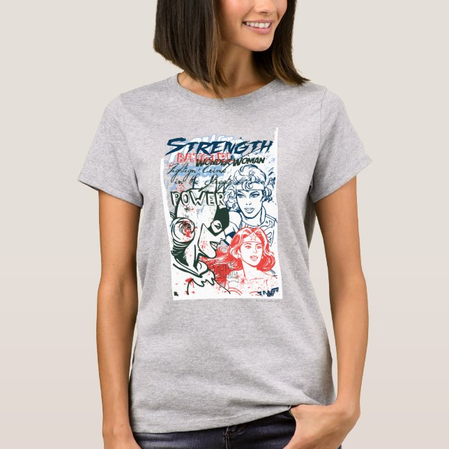 DC-original - avstånd ut Tee Shirt (Framsida)