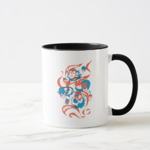 DC-original - Logotyp Burst Mugg