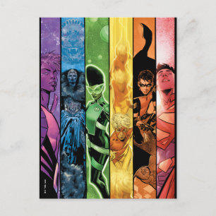 DC Pride Comic Cover 2022 Vykort