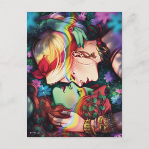 DC Pride Harley Quinn & Poison Ivy Serietidningsom Vykort
