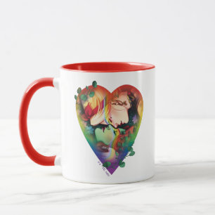 DC Pride Harley Quinn & Poison Ivy Tecknad Cover Mugg