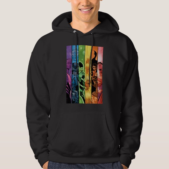 DC-Pridets Tecknad Täckning 2022 Hoodie (Framsida)