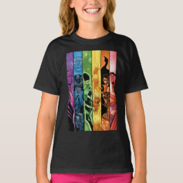 DC-Pridets Tecknad Täckning 2022 T Shirt
