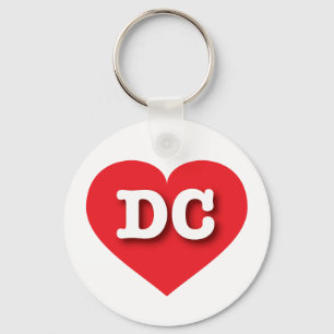 DC Red Heart - I kärlek DC Nyckelring