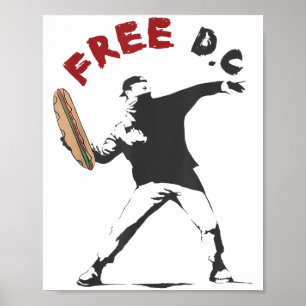 Dc Sandwich Guy Free Dc Washington Dc Sandwich Poster