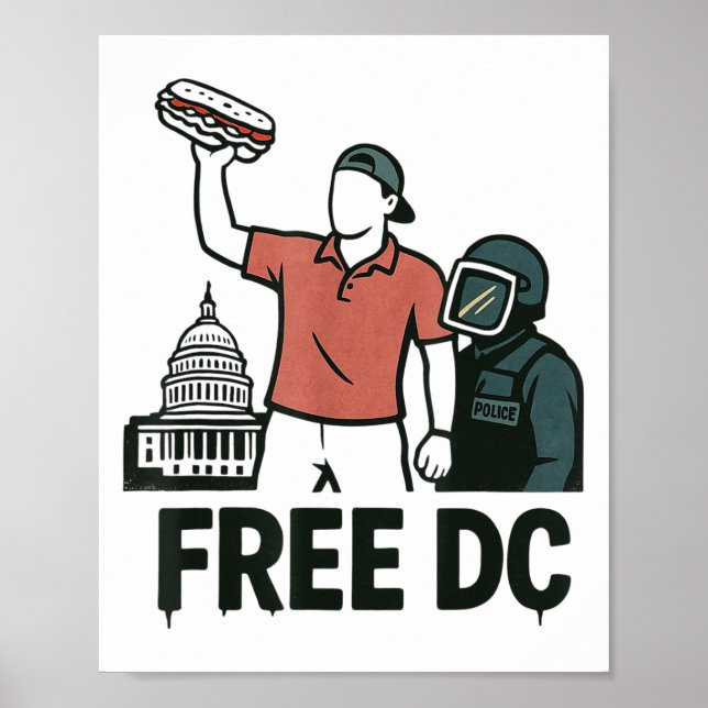 Dc Sandwich Guy the Sandwich Guy Free Dc Poster (Framsidan)