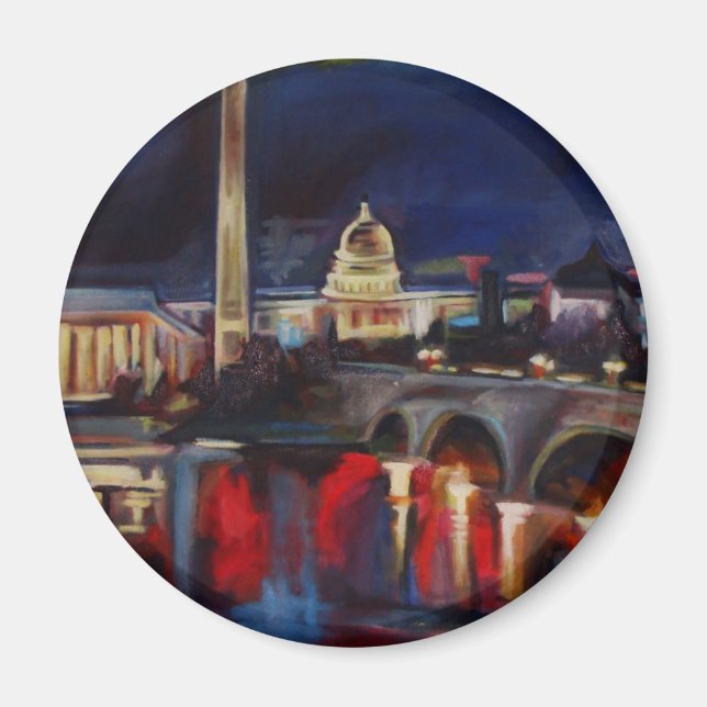 DC Skyline Magnet (Framsidan)