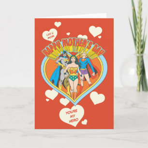 DC Super Hero Girls Mors dag Kort