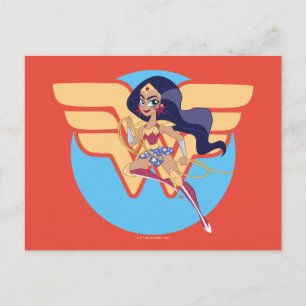 DC Super Hero Girls Wonder Woman Vykort