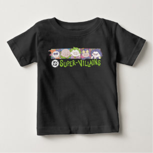 DC Super-Skurkars tecknade lineup T Shirt