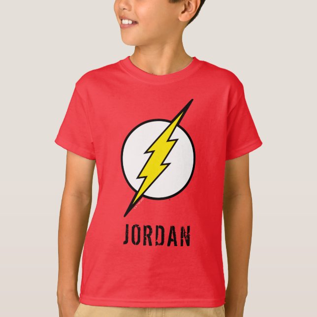 DC-Tecknader | Flash-födelsedag T Shirt (Framsida)
