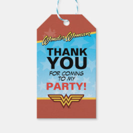 DC-Tecknader |  kvinnans födelsedag Presentetikett