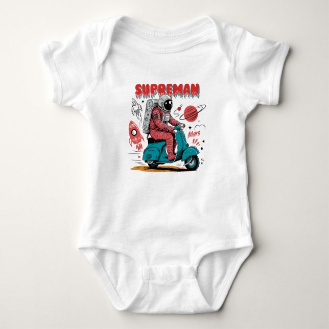 DC Tecknads Manar Superman-skjorta T Shirt (Framsida)