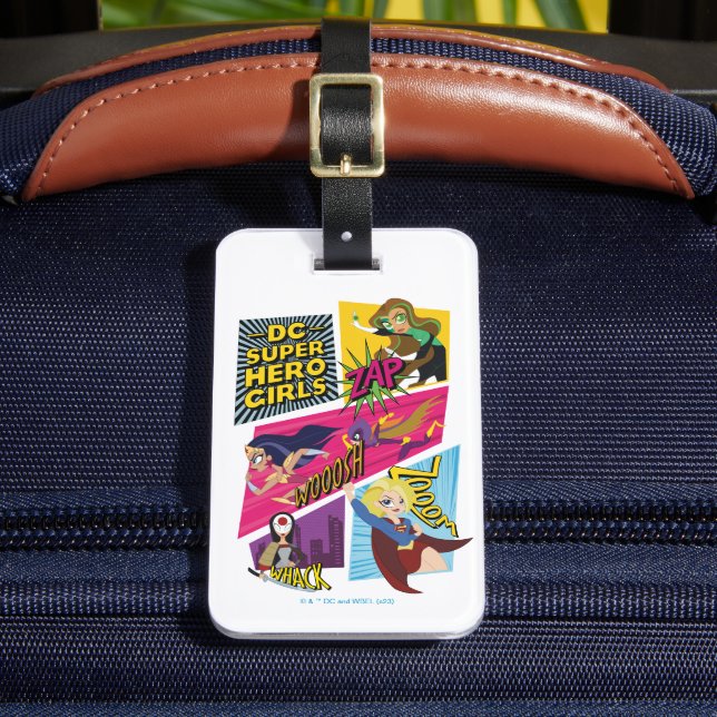 DC Toppen Hero Girls åtgärdspaneler Bagagebricka (Framsida Insitu 2)