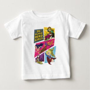 DC Toppen Hero Girls åtgärdspaneler T Shirt