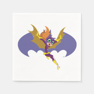 DC Toppen Hero Girls Batgirl Pappersservett