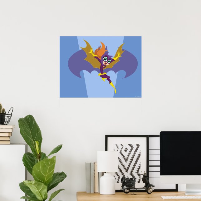 DC Toppen Hero Girls Batgirl Poster (Hemmakontoret)