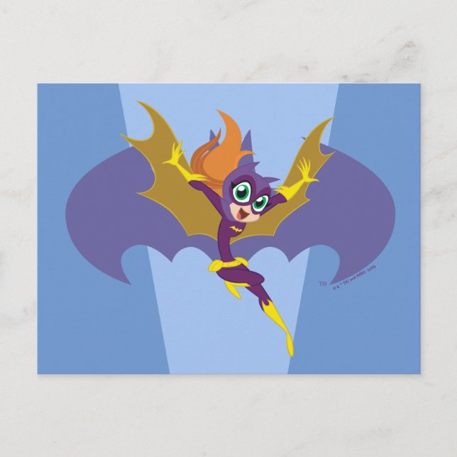 DC Toppen Hero Girls Batgirl Vykort (Framsida)