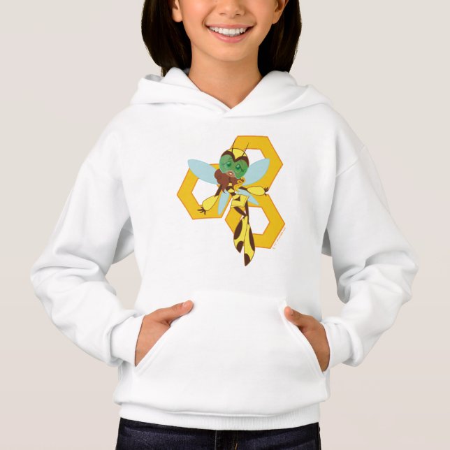 DC Toppen Hero Girls Humla T Shirt (Framsida)