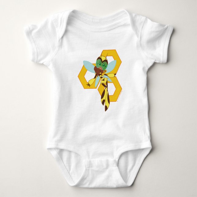 DC Toppen Hero Girls Humla T Shirt (Framsida)