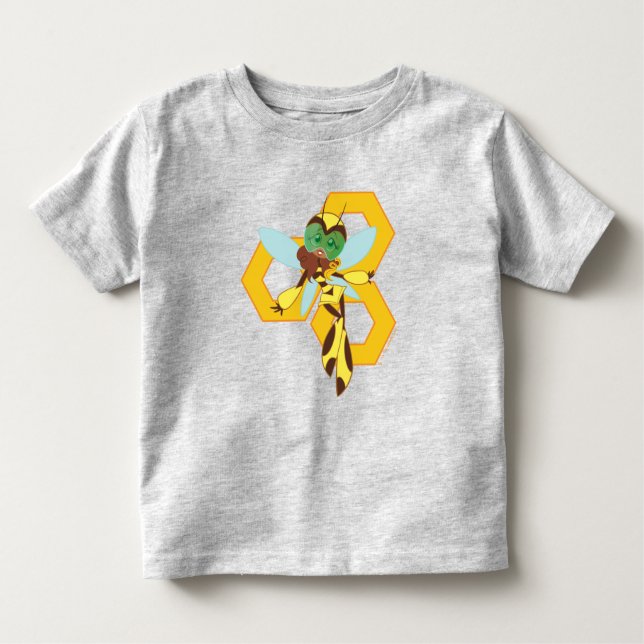 DC Toppen Hero Girls Humla T Shirt (Framsida)