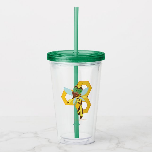 DC Toppen Hero Girls Humla Take Away Mugg (Framsida)
