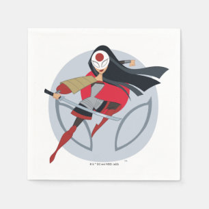 DC Toppen Hero Girls Katana Pappersservett