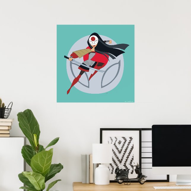 DC Toppen Hero Girls Katana Poster (Hemmakontoret)