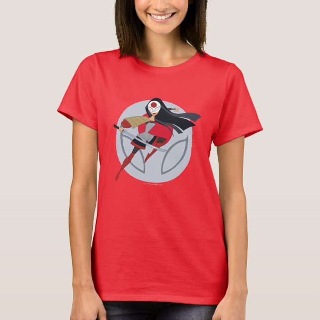 DC Toppen Hero Girls Katana T Shirt (Framsida)
