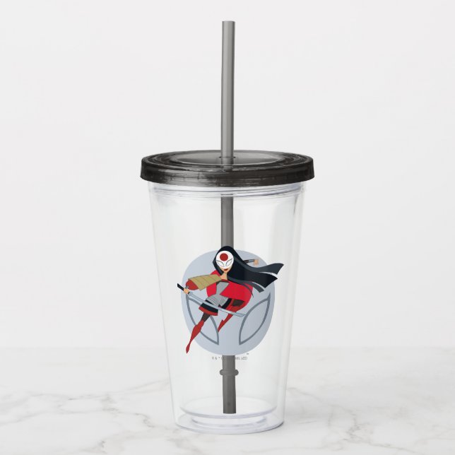 DC Toppen Hero Girls Katana Take Away Mugg (Framsida)