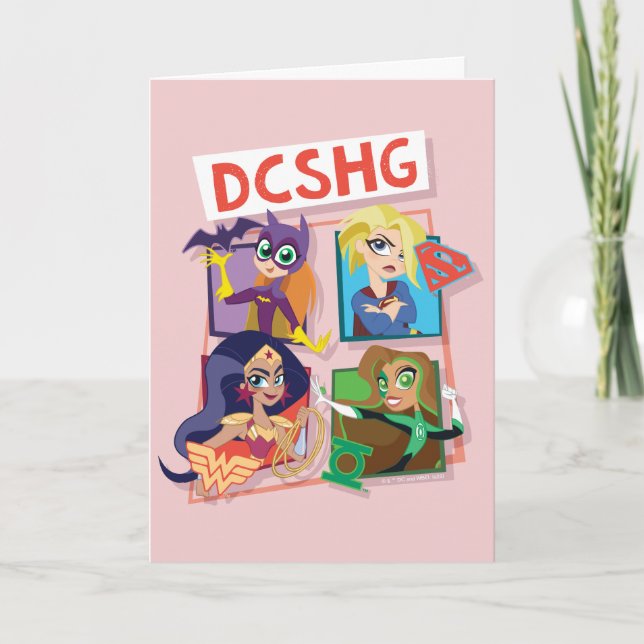 DC Toppen Hero Girls-kvartetten Kort (Framsida)