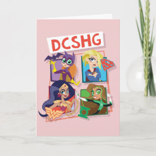 DC Toppen Hero Girls-kvartetten Kort