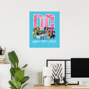 DC Toppen Hero Girls Lineup Poster