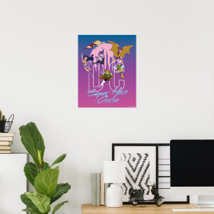 DC Toppen Hero Girls Skyline Poster