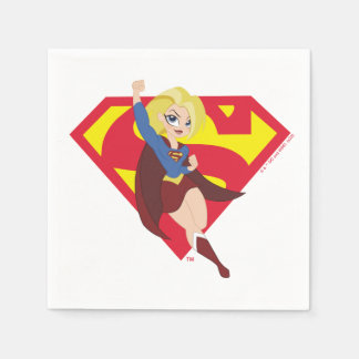 DC Toppen Hero Girls Supergirl Pappersservett