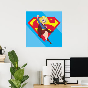 DC Toppen Hero Girls Supergirl Poster