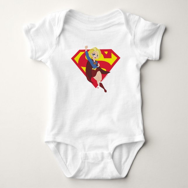 DC Toppen Hero Girls Supergirl T Shirt (Framsida)