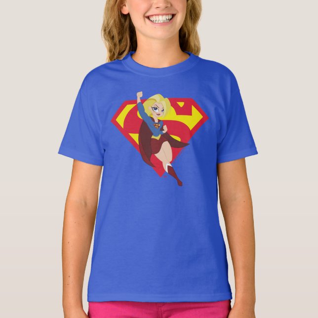 DC Toppen Hero Girls Supergirl T Shirt (Framsida)