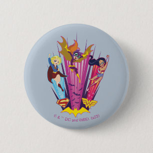 DC Toppen Hero Girls Trio Knapp