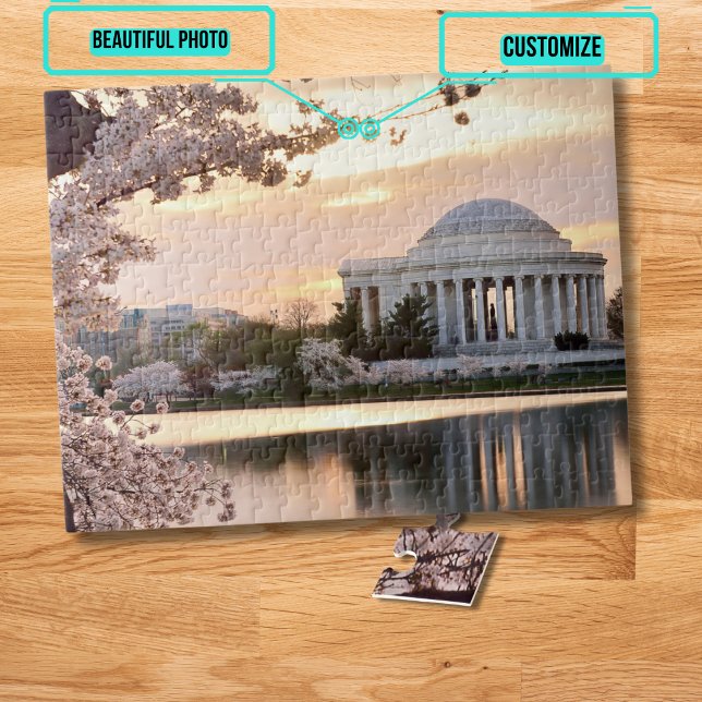 DC Treasures: Jefferson Memorial Pussel (Please enjoy our design and see the others in the collection.)