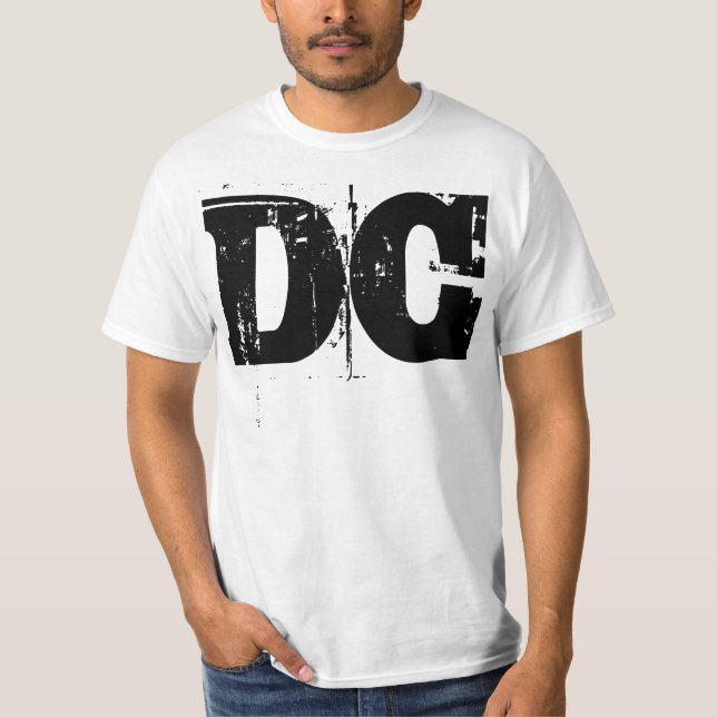 DC (Washington DC) Stil 3 T Shirt (Framsida)