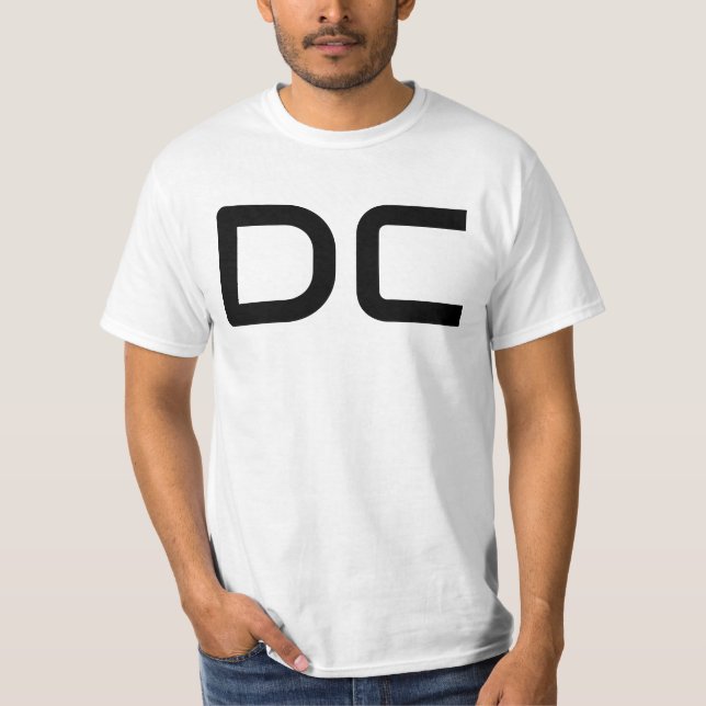 DC (Washington DC) T-shirt (Framsida)