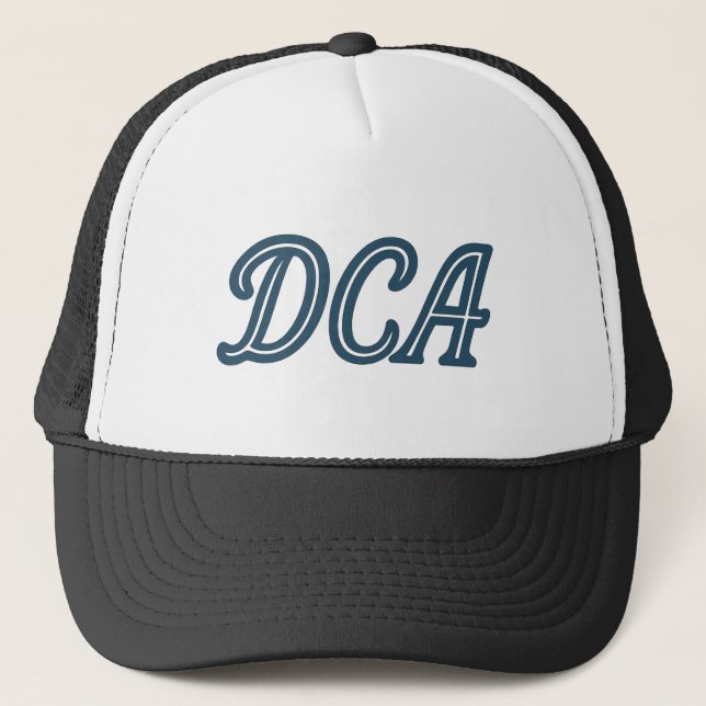 DCA Washington National Airport Code - Vintage Keps (Framsida)