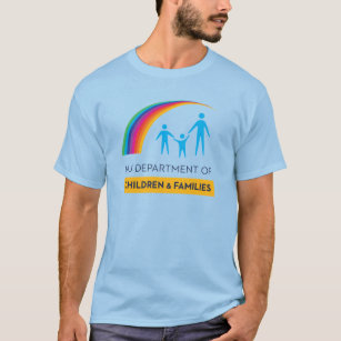 DCF-Pridet Regnbåge Logotyp T-Shirt