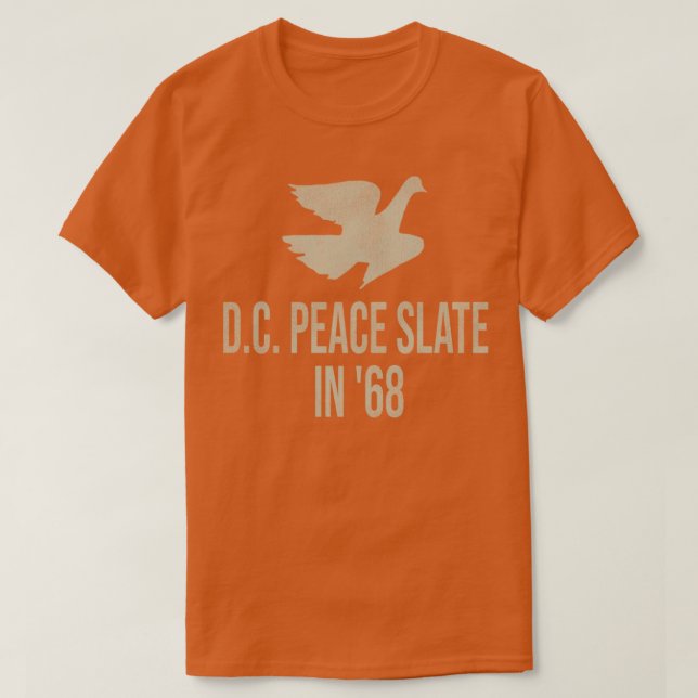 DCPeace Slate in T Shirt (Design framsida)