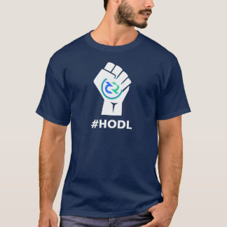 Dcr-logotyp för HODL Decred: Vit T-shirt