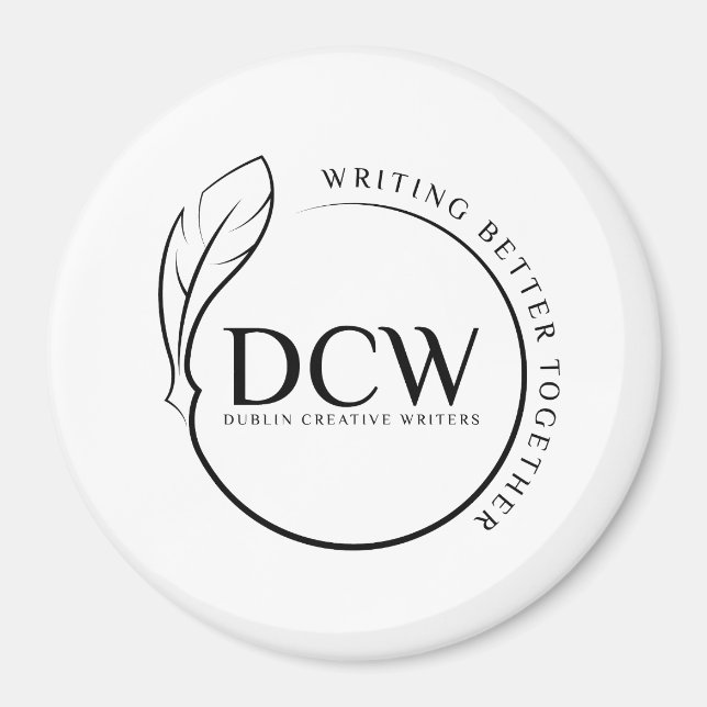 DCW Logotyp Magnet (Framsidan)