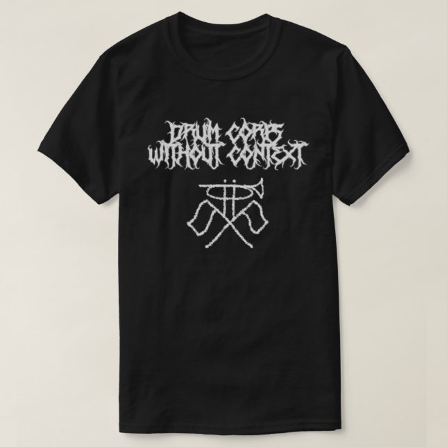 DCWC Metall Band Shirt T (Design framsida)