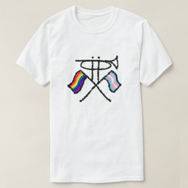 DCWC-Pride - intäkter går till mars med Pride T Shirt (Design framsida)