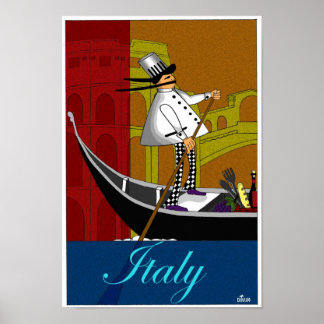 DD099 CHEF I ITALIEN POSTER